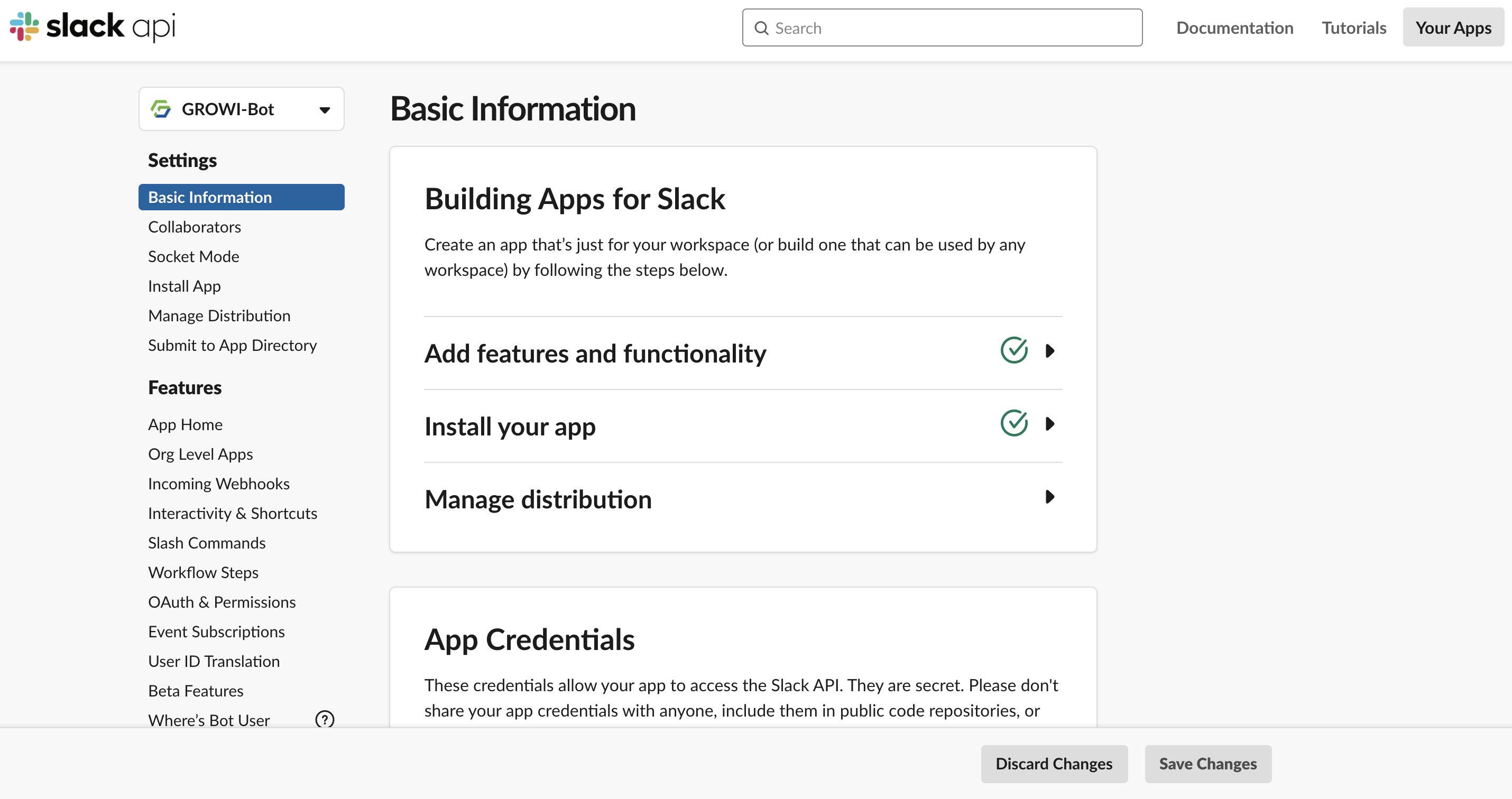 slack-bot-basic-information