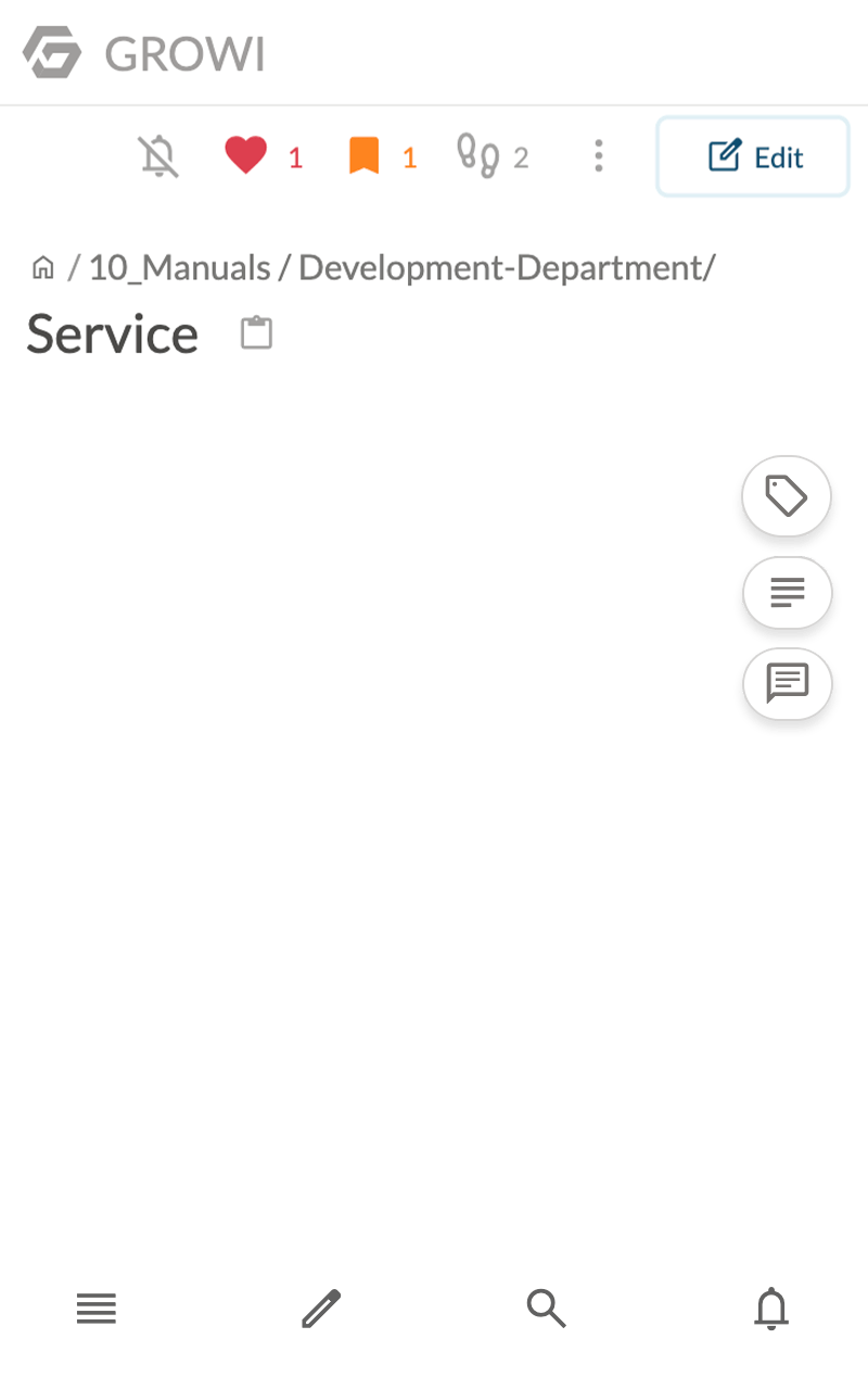 In-page navigation bar image