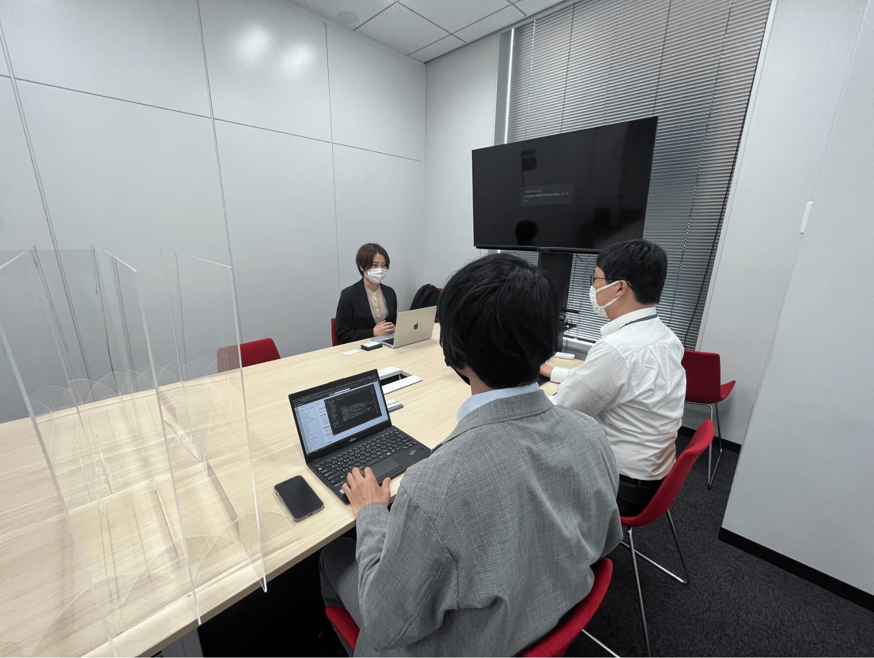 インタビュー風景1