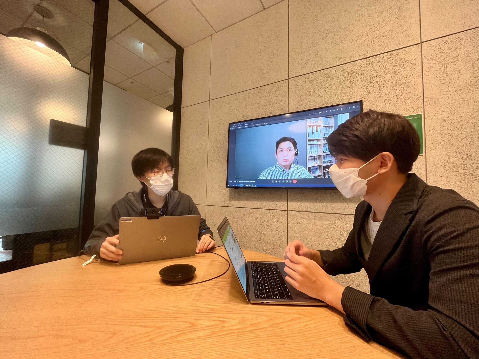 インタビュー風景1