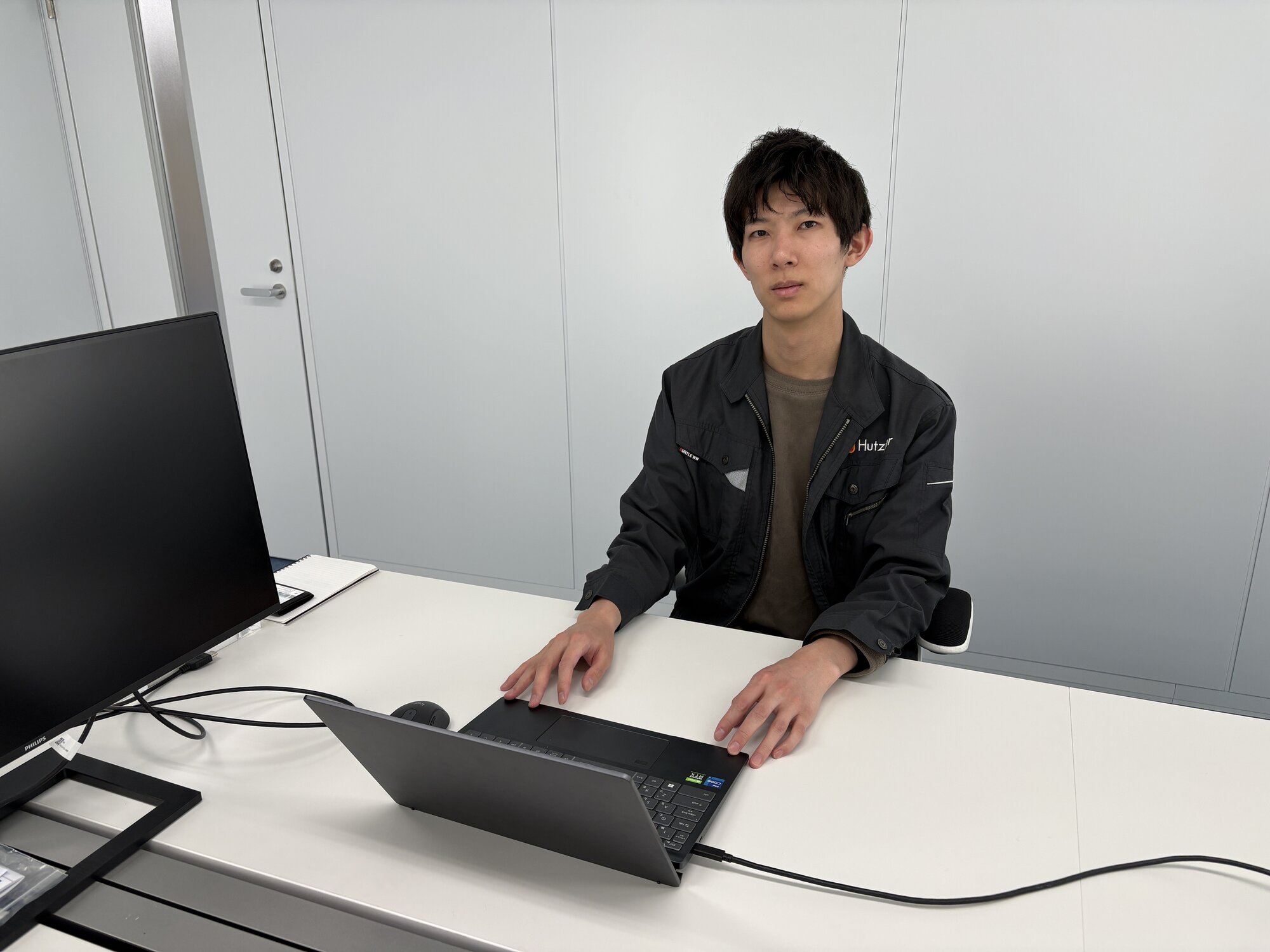 インタビュー風景