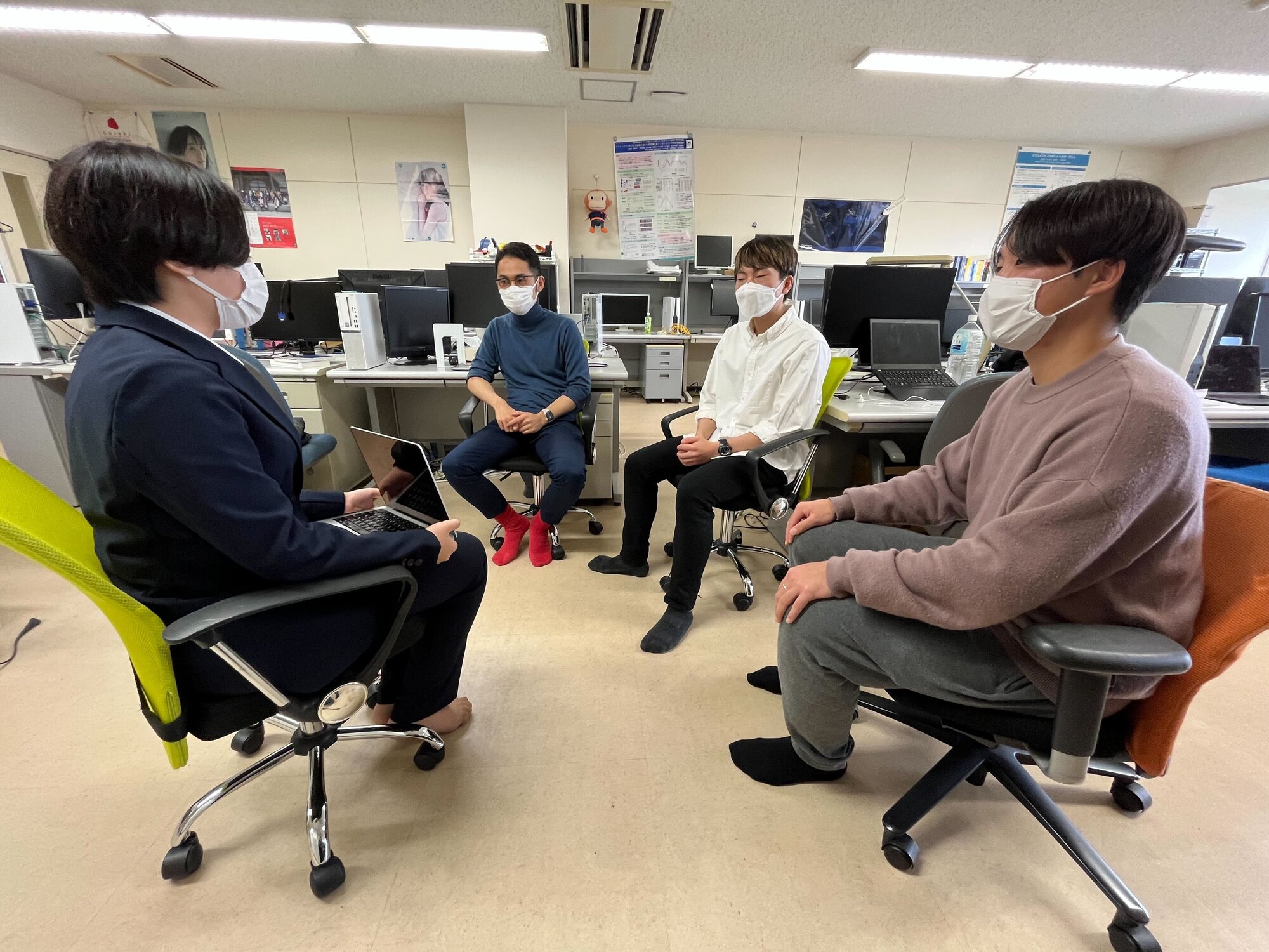 インタビュー風景2