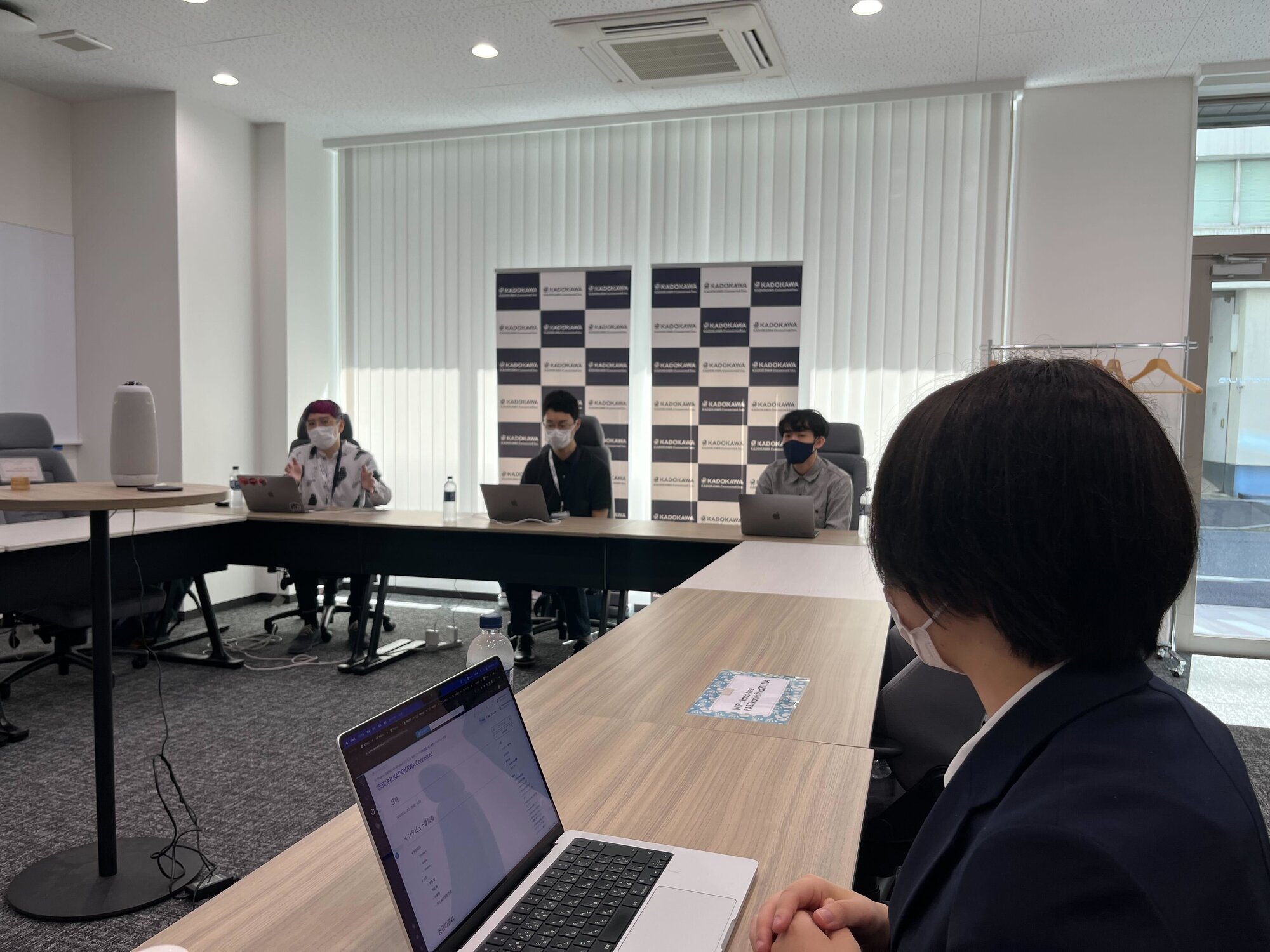 インタビュー風景2