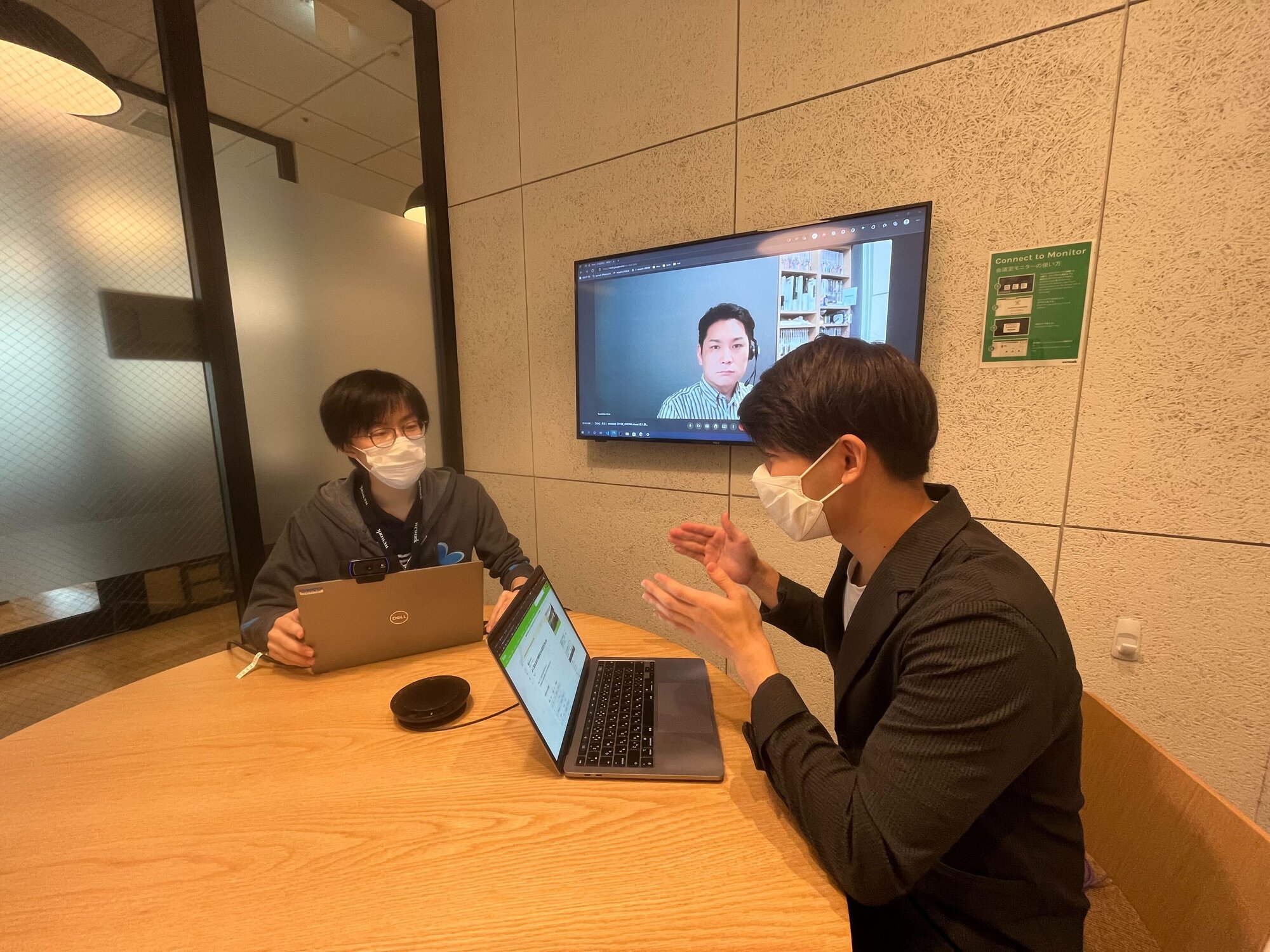 インタビュー風景3