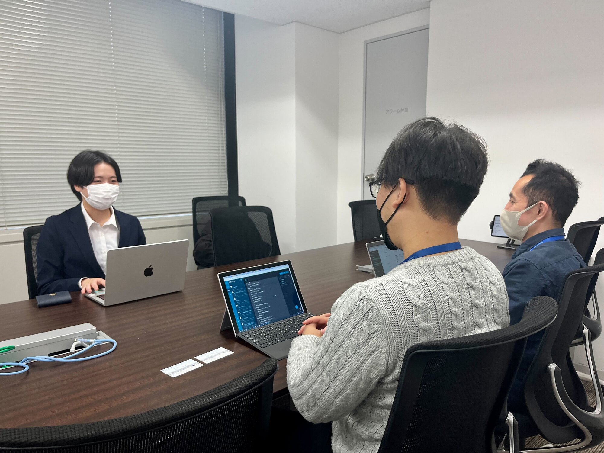 インタビュー風景3